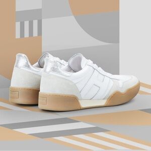 Hogan White and Cream Casual Sneakers size 6